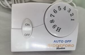 Biddeford TC11BA Electric Heating Blanket Controller 4-Prong